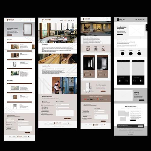 Grillini website Redesign